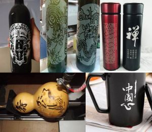 宜昌远安县酒瓶葫芦工艺品激光雕刻机